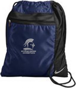 Nike Cinch Sack Backpack, Navy/Black